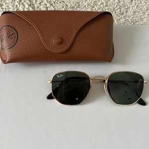 Authentic hexagonal Ray-Ban sunglasses